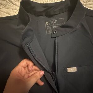 🌊 Figs Dark Harbor Montex Scrub Top